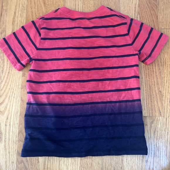 Gap Dip Dyed Ombré Striped Short Sleeve Tee - Picture 7 of 7